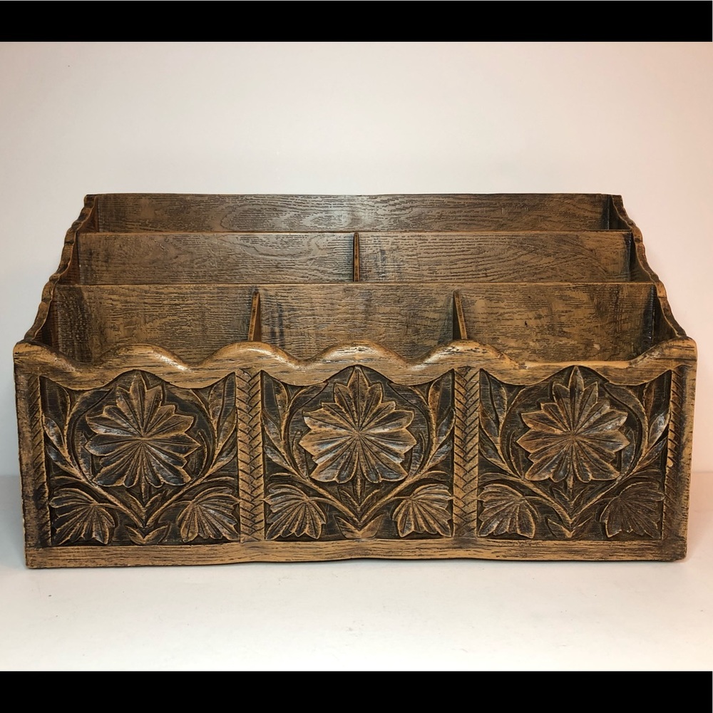 Vintage Lerner Thermoplastic Desk Organizer